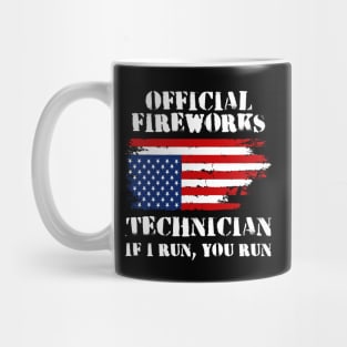 OFFICIAL FIREWORKS TECHNICIAN Mug